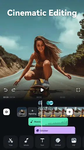 Filmora：AI Video Editor, Maker-screenshots-1